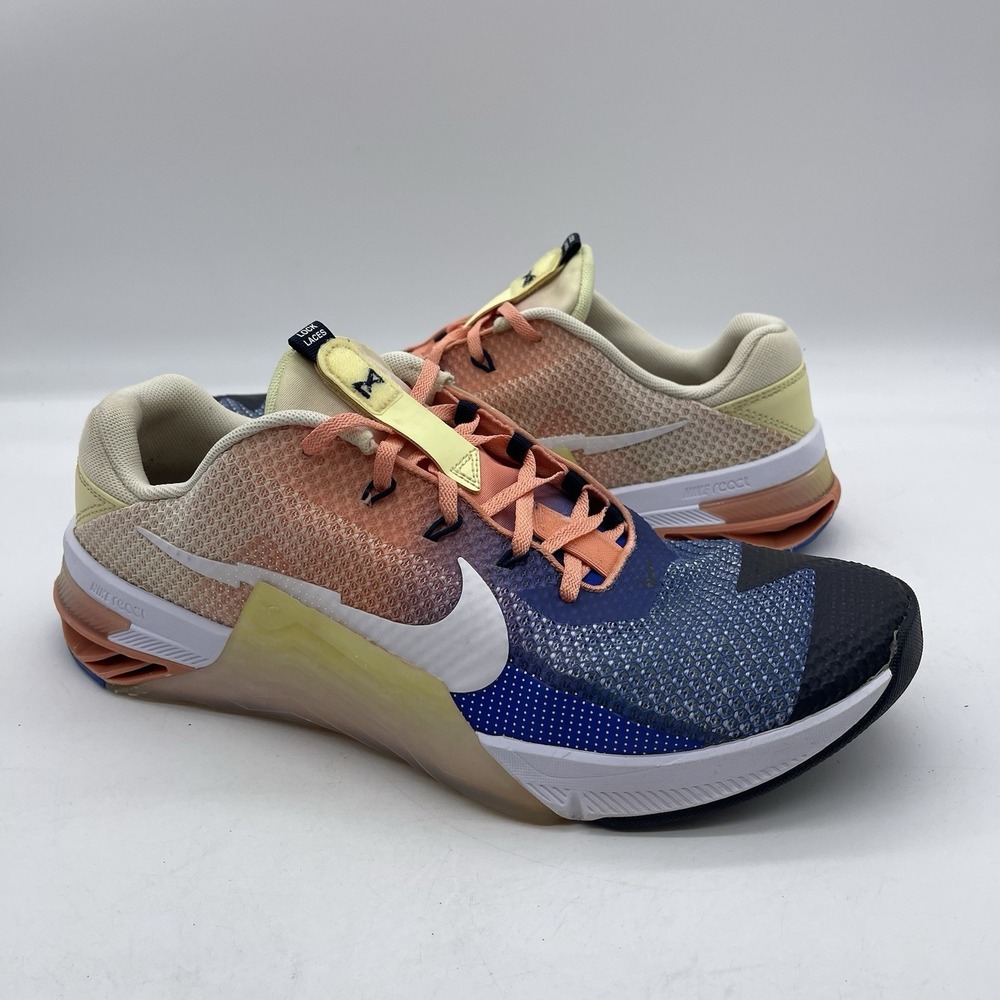 Nike Metcon 7 AMP DM0259-900 Men's Size 14 Training Shoes Multicolor‎ Sunset